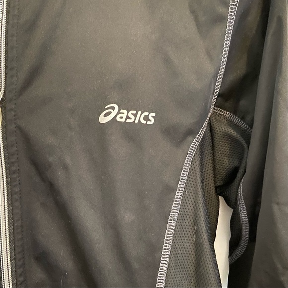 Asics Womens Black Running Jacket. Size Small. EUC - Picture 2 of 8